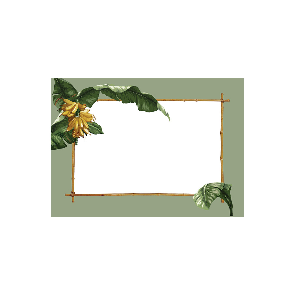 JOGO AMERICANO BANANA -  Jogo americano - 