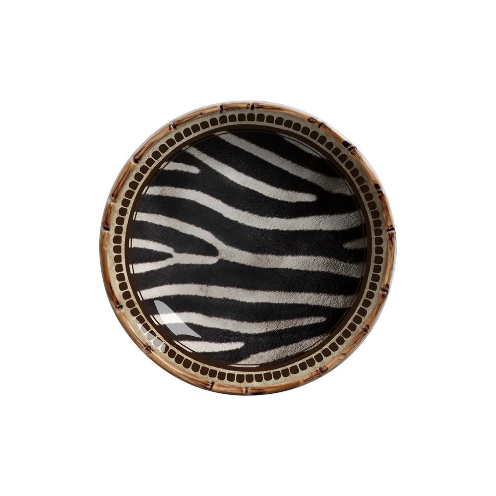 BOWL COUP ANIMAIS ZEBRA - Linha Animal Print Zebra - 