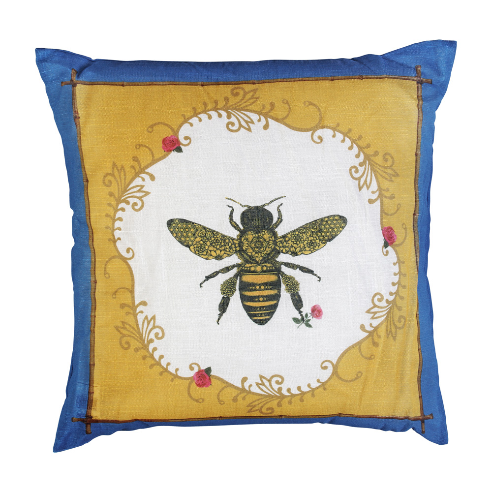 ALMOFADA ABILLES AMARELO - Linha Abeilles - 