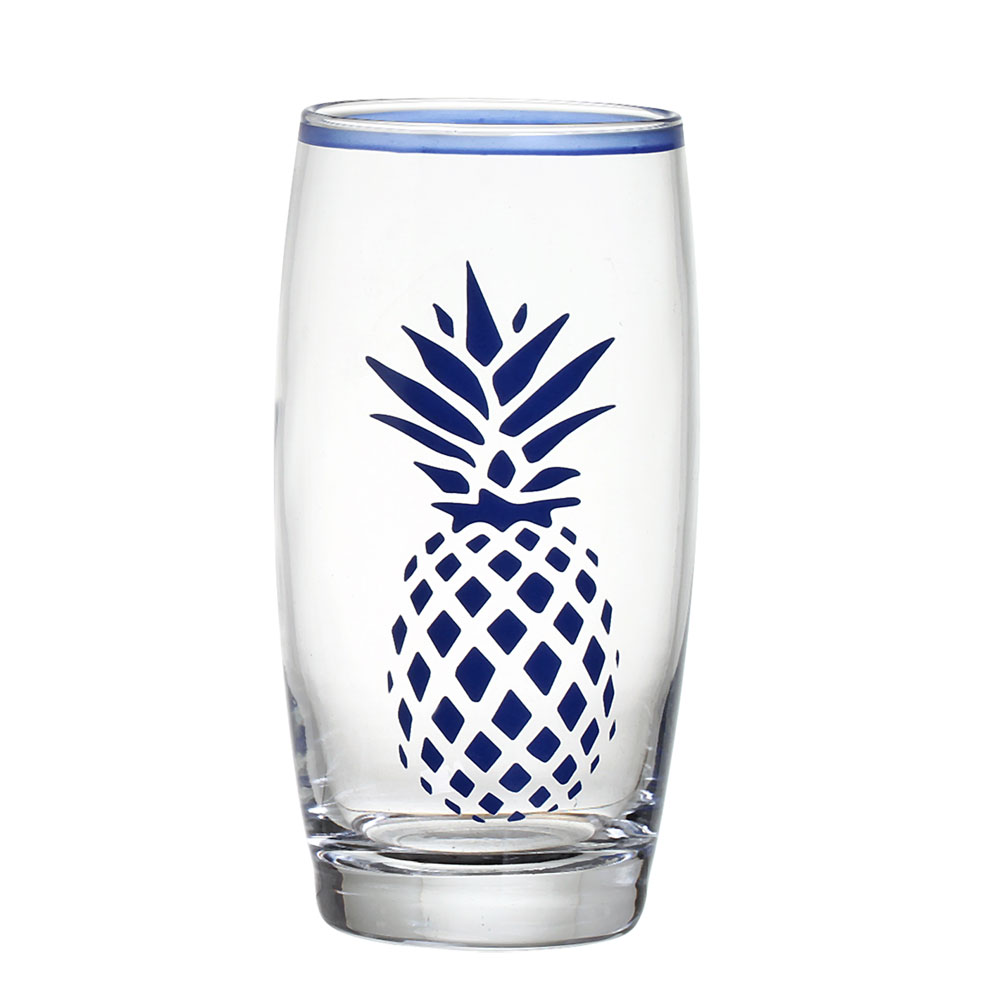 COPO LONG DRINK ABACAXI AZUL -  Taças - 