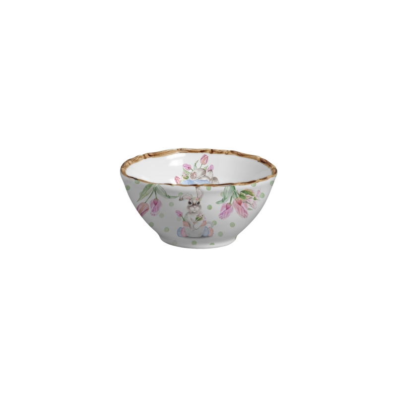 CONJ. 4 BOWL CEREAL RABBIT'S SNOUT - Linha Rabbit's Snout - 