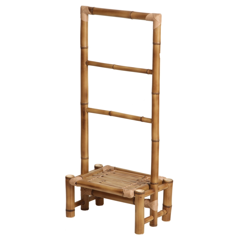 PORTA TOALHA BAMBU G -  Móveis de Bambu - 