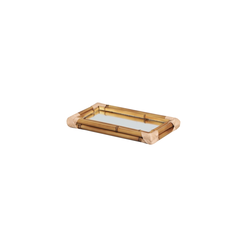 BANDEJA LAVABO BAMBU C/ESPELHO -  Móveis de Bambu - 