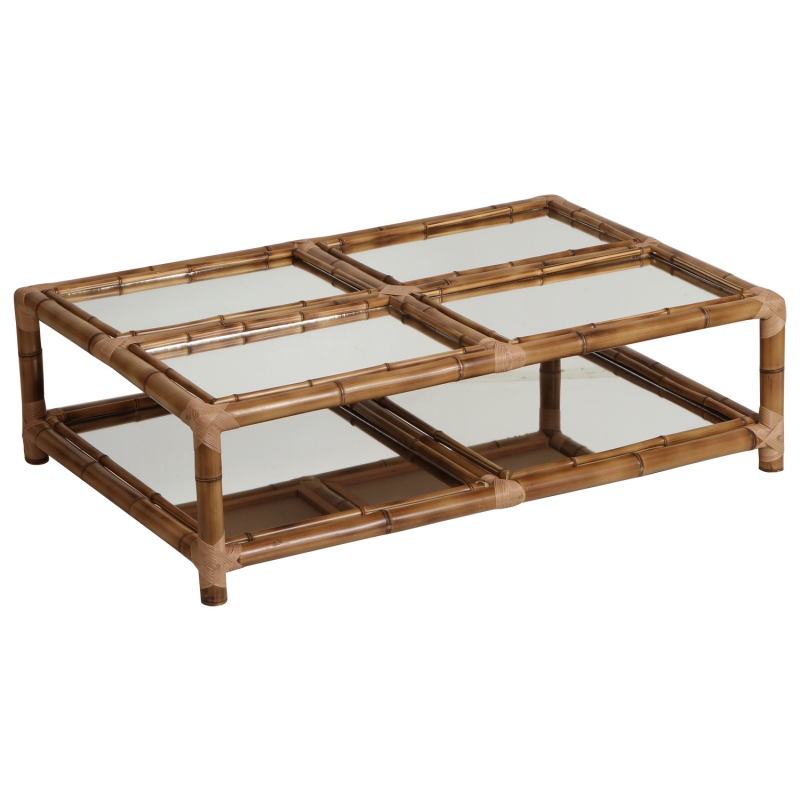 MESA DE CENTRO BAMBU G -  Móveis de Bambu - 