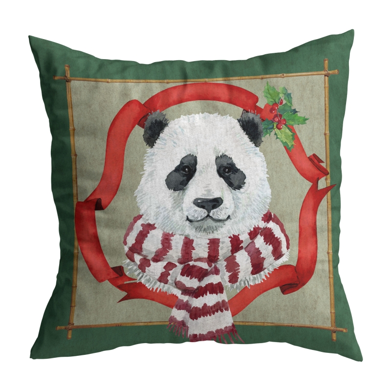 ALMOFADA CHRISTMAS BEARS PANDA - Linha Christmas Bears - 