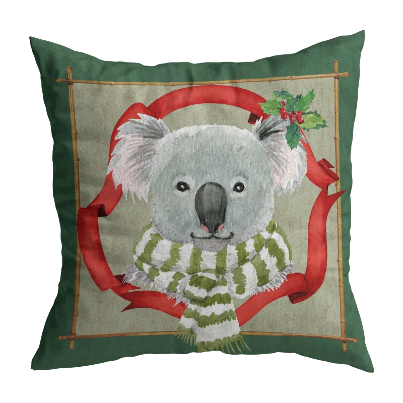 ALMOFADA CHRISTMAS BEARS COALA - Linha Christmas Bears - 