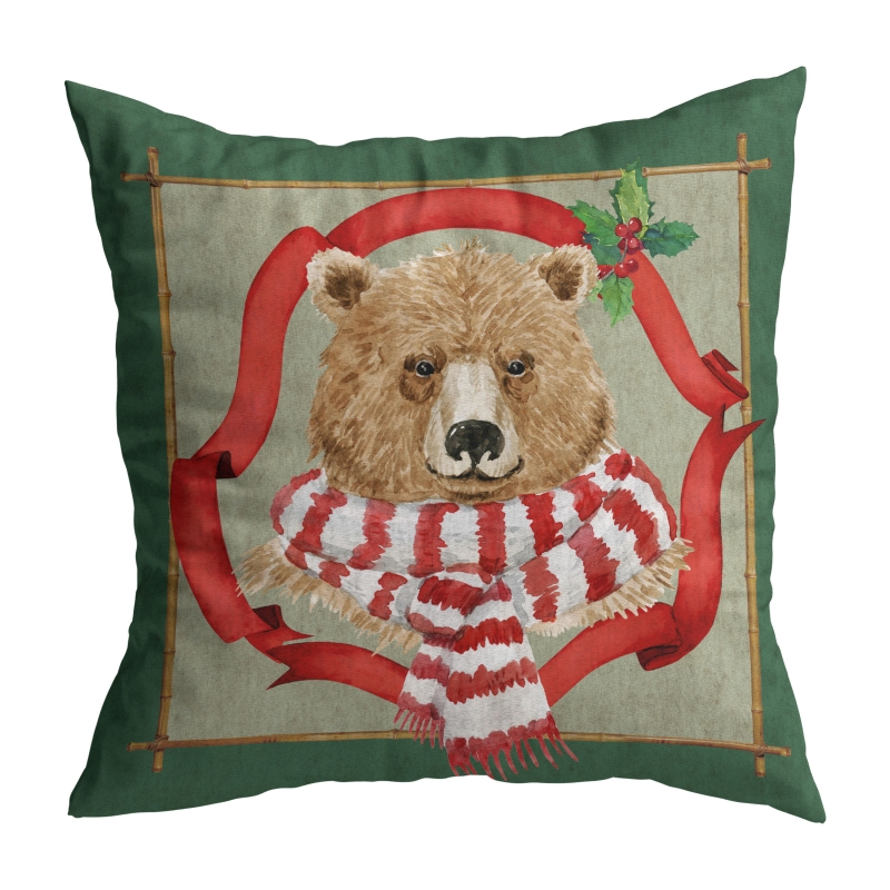 ALMOFADA CHRISTMAS BEARS - URSO - Linha Christmas Bears - 