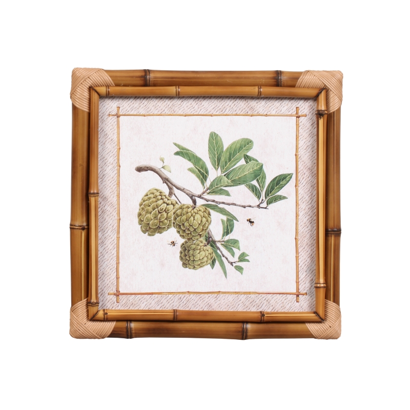 QUADRO BAMBU FRUTA DO CONDE -  Quadros - 