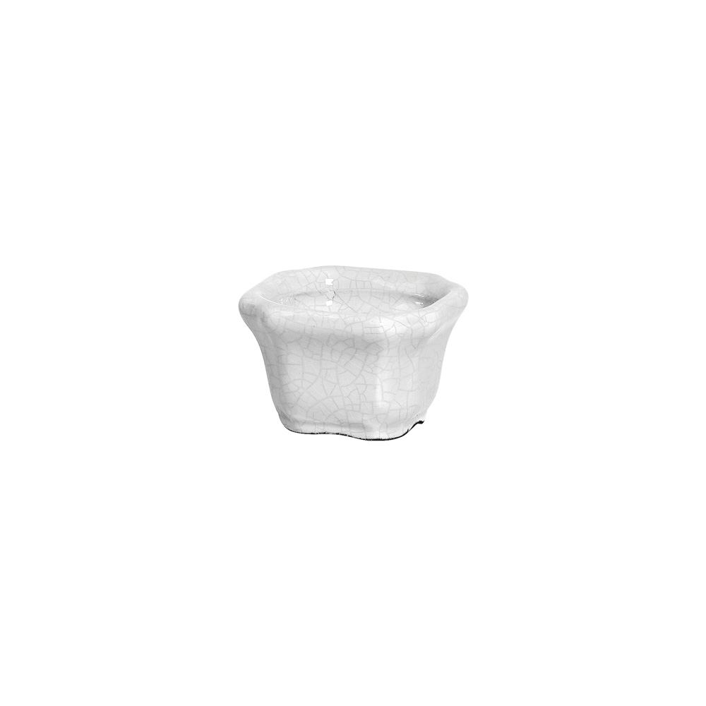 CACHEPOT QUADRADO PP BRANCO -  Cachepot - 