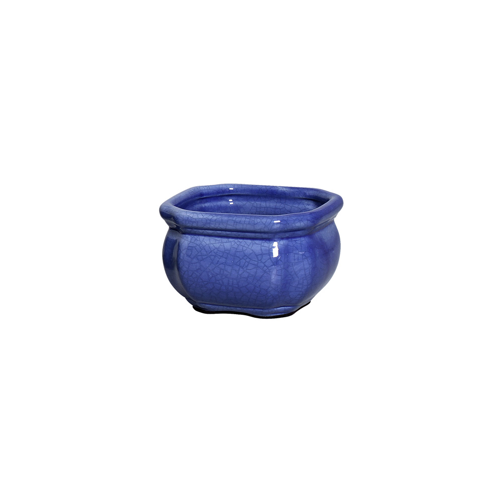 CACHEPOT QUADRADO M AZUL NOVO -  Cachepot - 