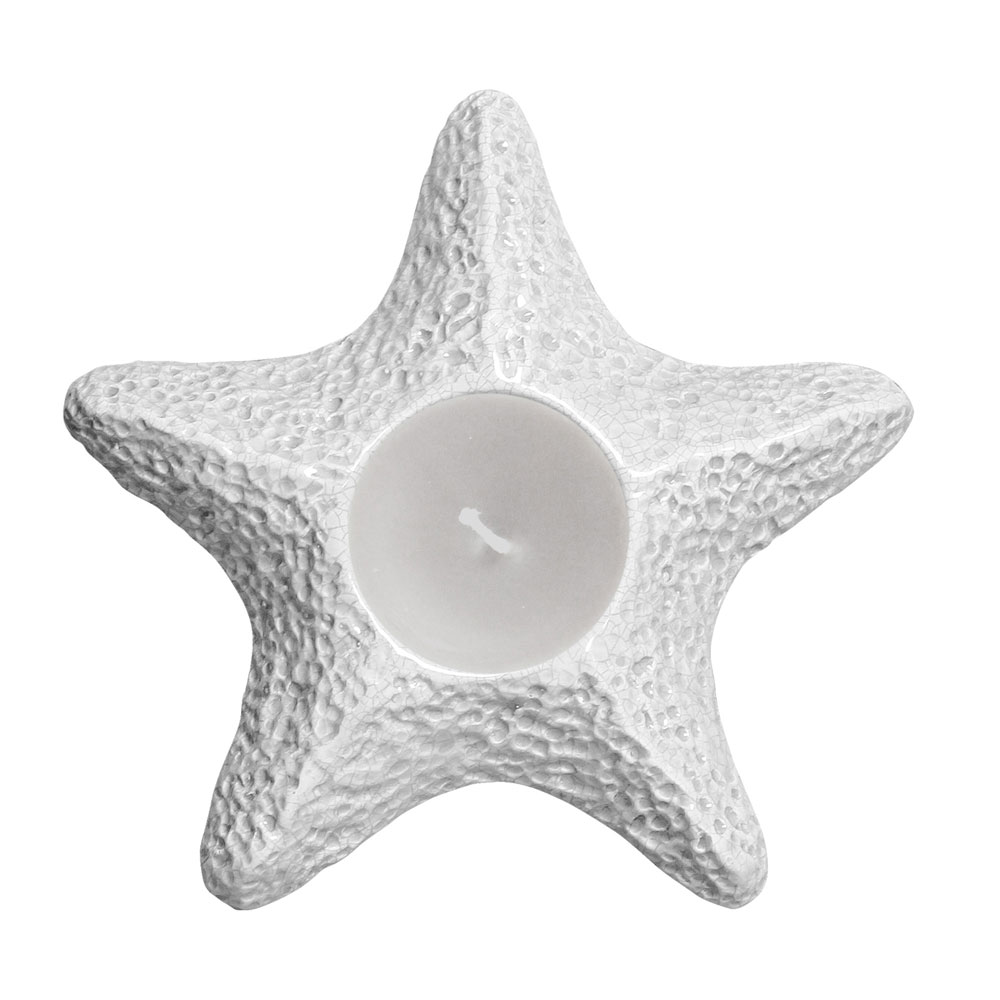 ESTRELA DO MAR BRANCO -  Objetos para Decoração em cerâmica - 