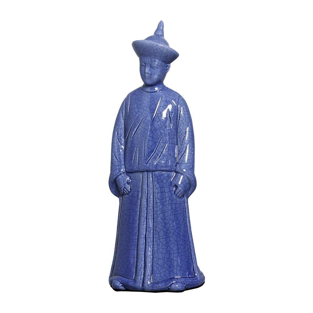 CHINES HOMEM AZUL NOVO -  Objetos para Decoração em cerâmica - 