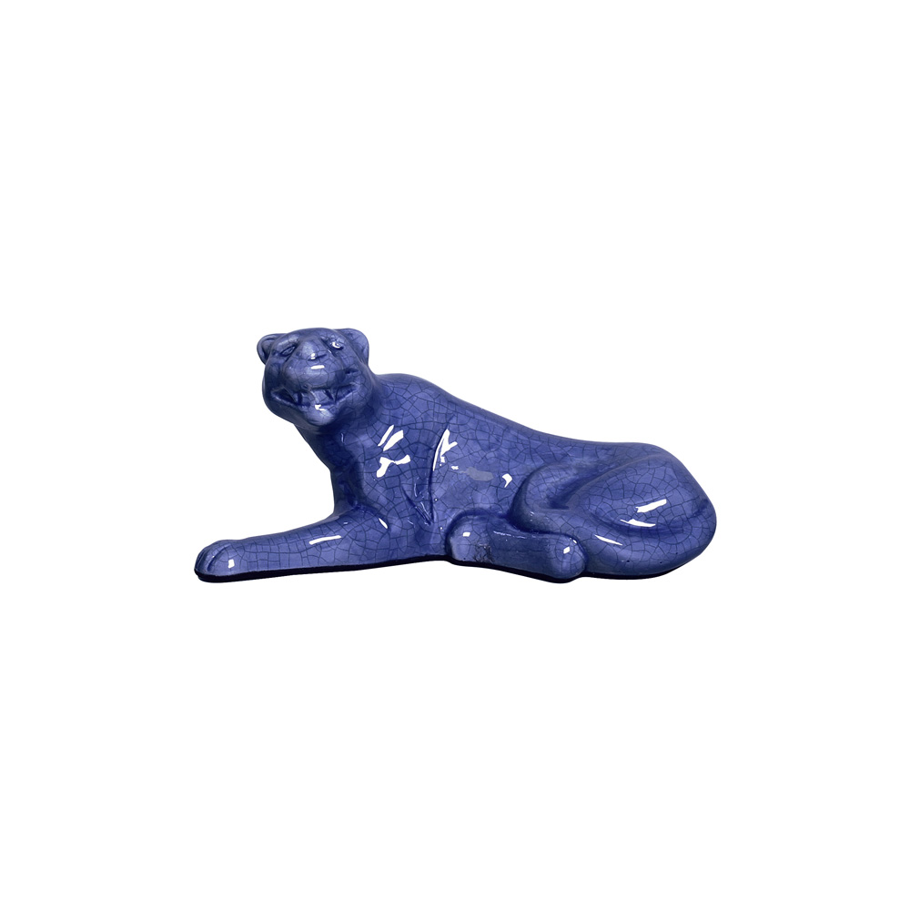 TIGRE AZUL NOVO -  Objetos para Decoração em cerâmica - 