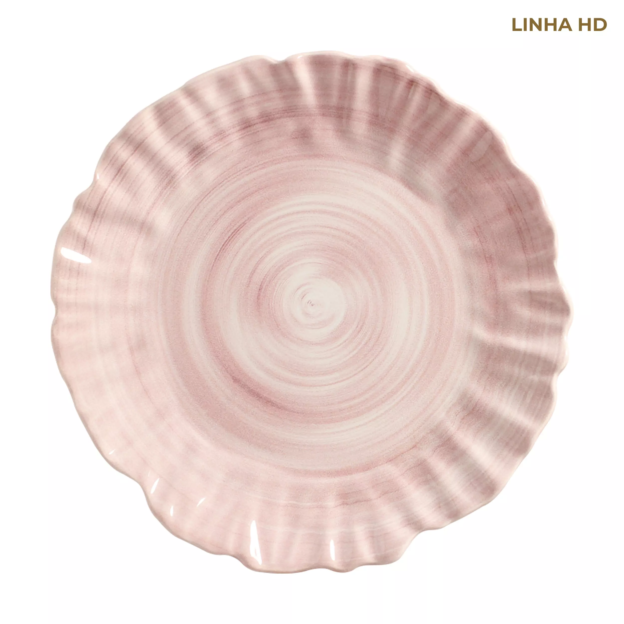 PRATO RASO ROSA - Linha Cores – HD - 