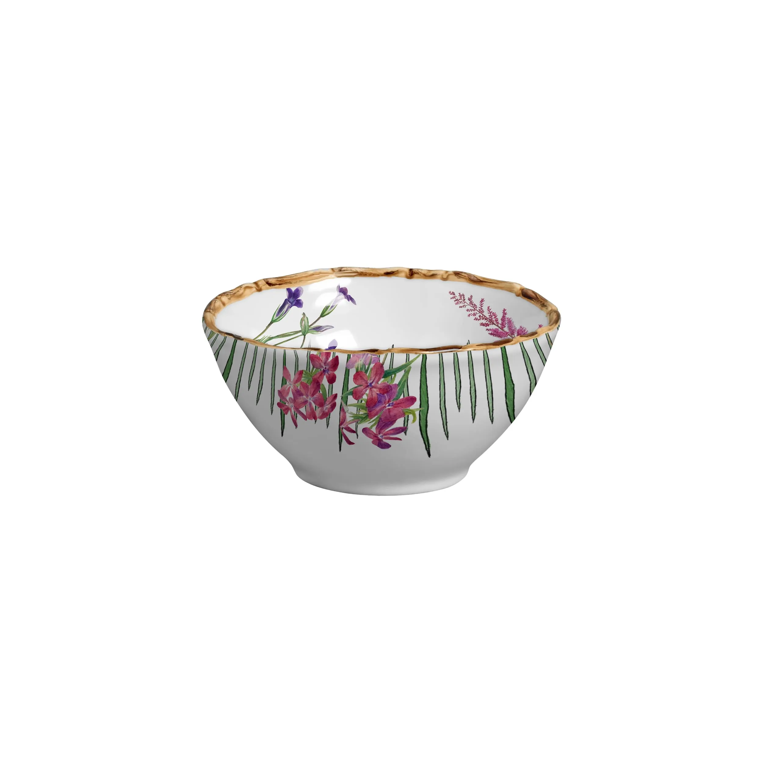 BOWL CEREAL WILD FLOWERS - Linha Wild Flowers - 
