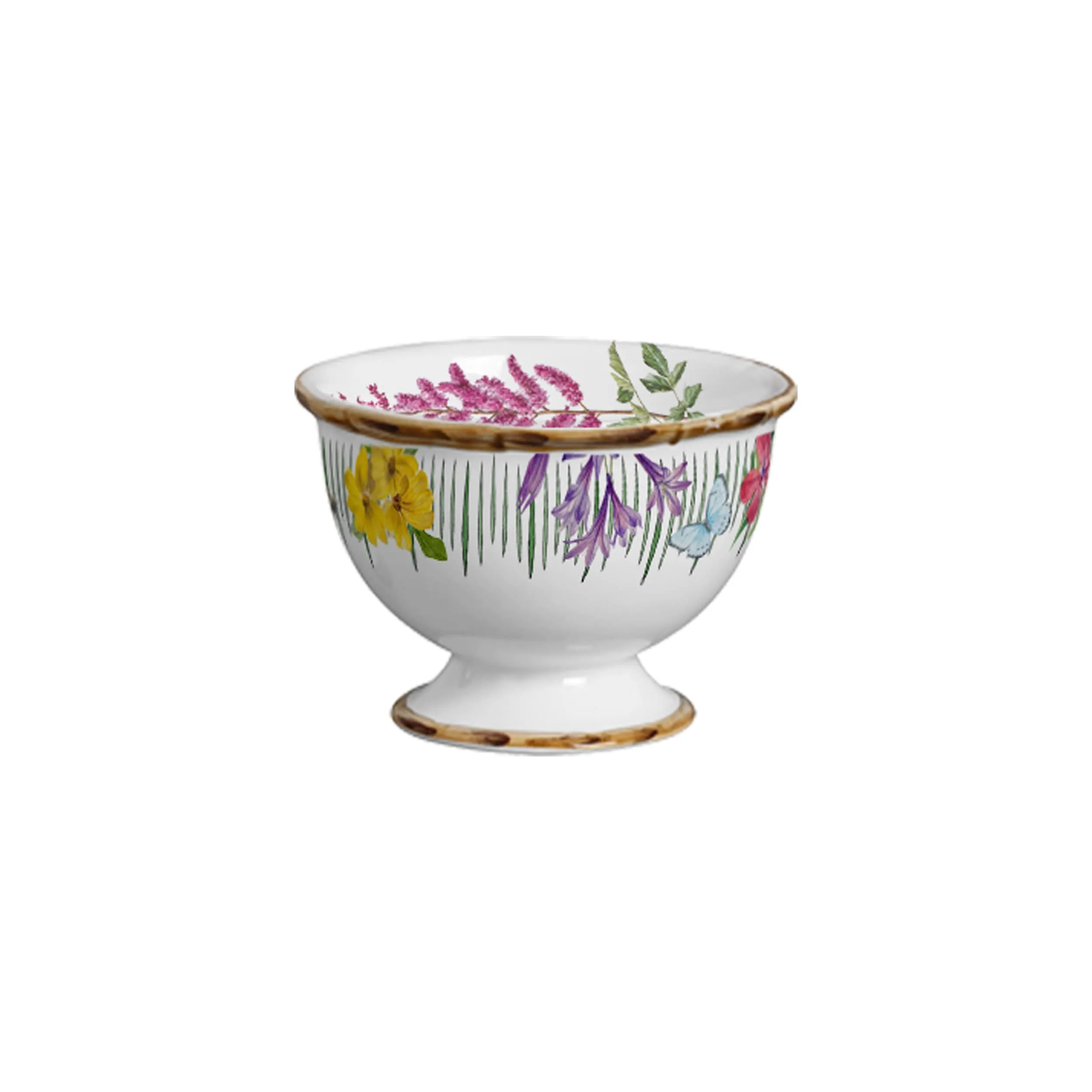 BOWL PEQUENO WILD FLOWERS C/ PE - Linha Wild Flowers - 