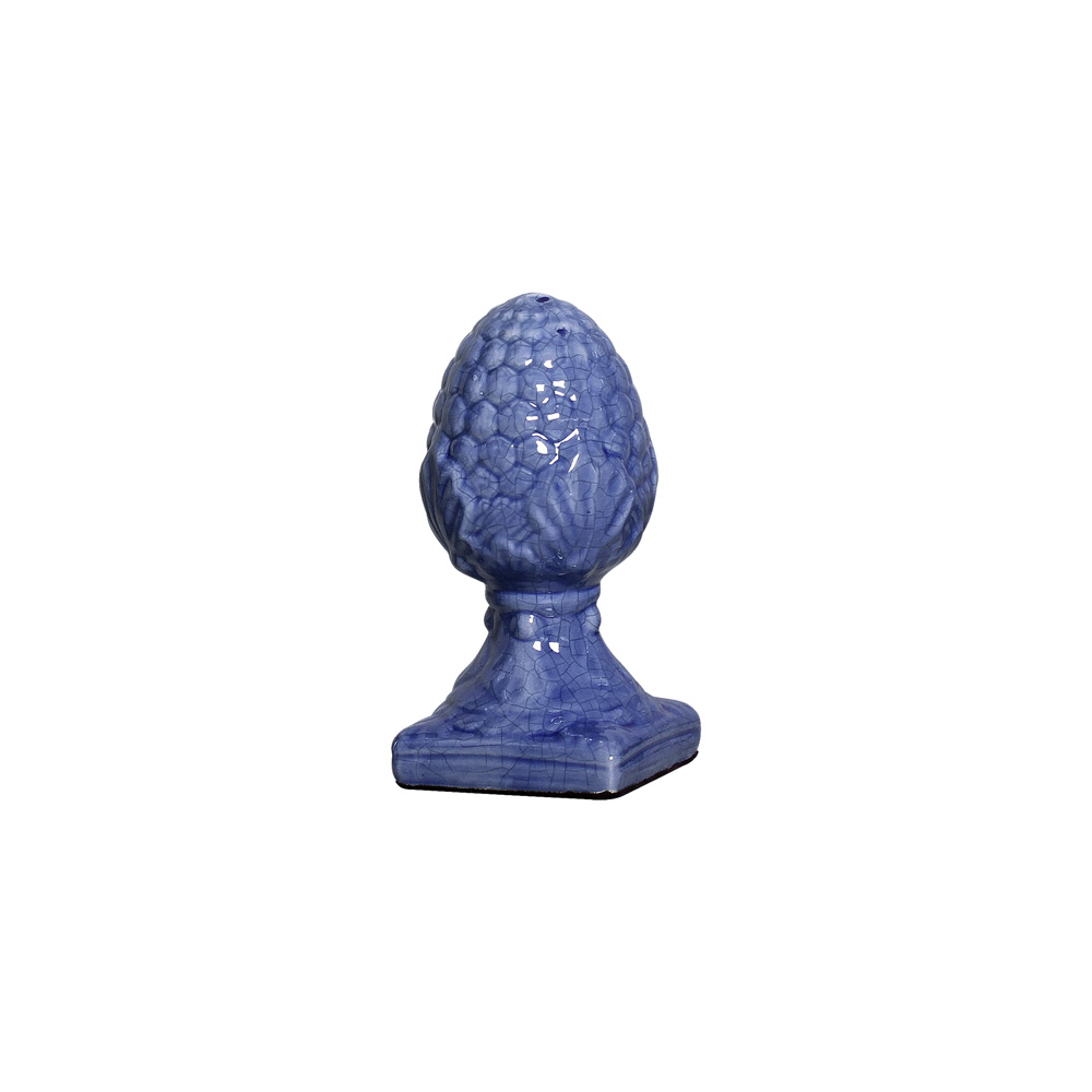 PINHA MINI AZUL NOVO -  Objetos para Decoração em cerâmica - 