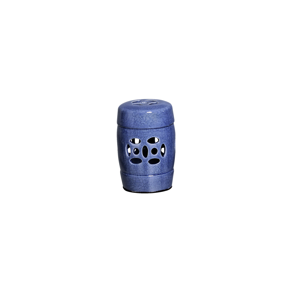 GARDEN SEAT P AZUL NOVO -  Objetos para Decoração em cerâmica - 