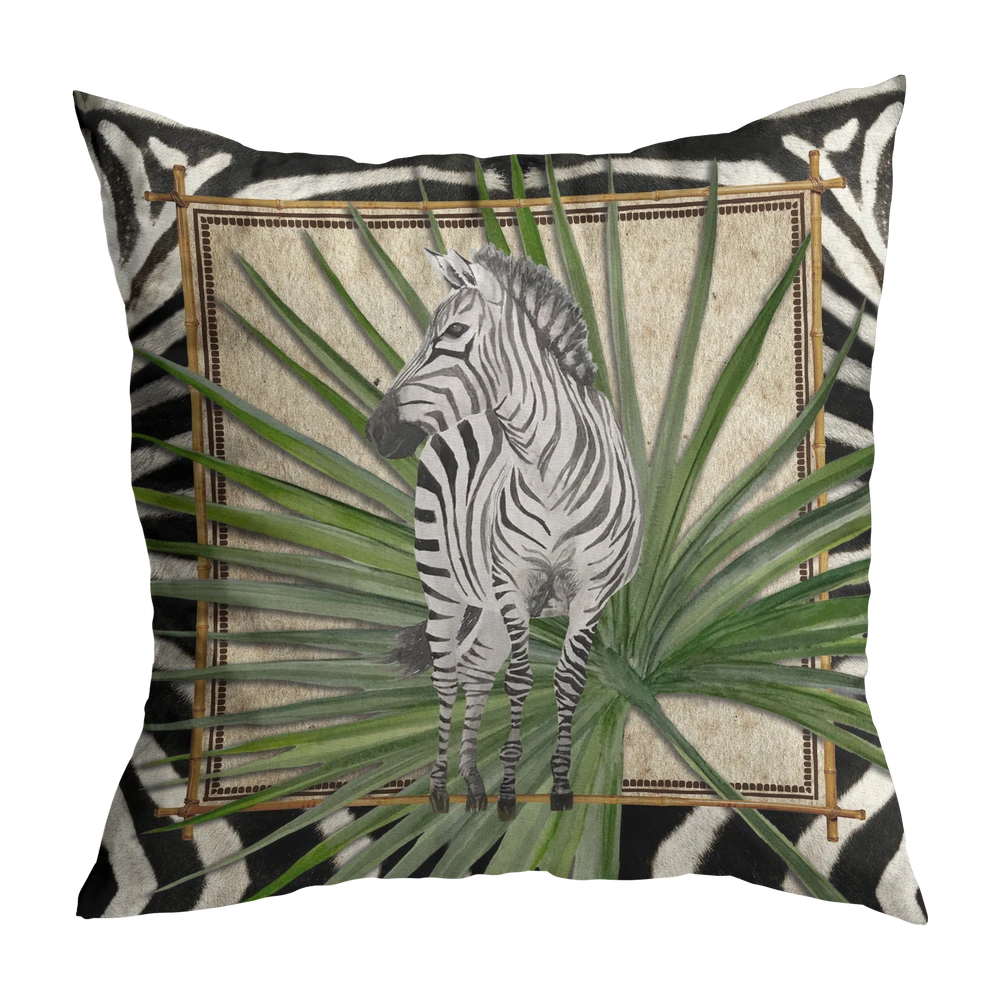 ALMOFADA ANIMAIS ZEBRA - Linha Animal Print Zebra - 