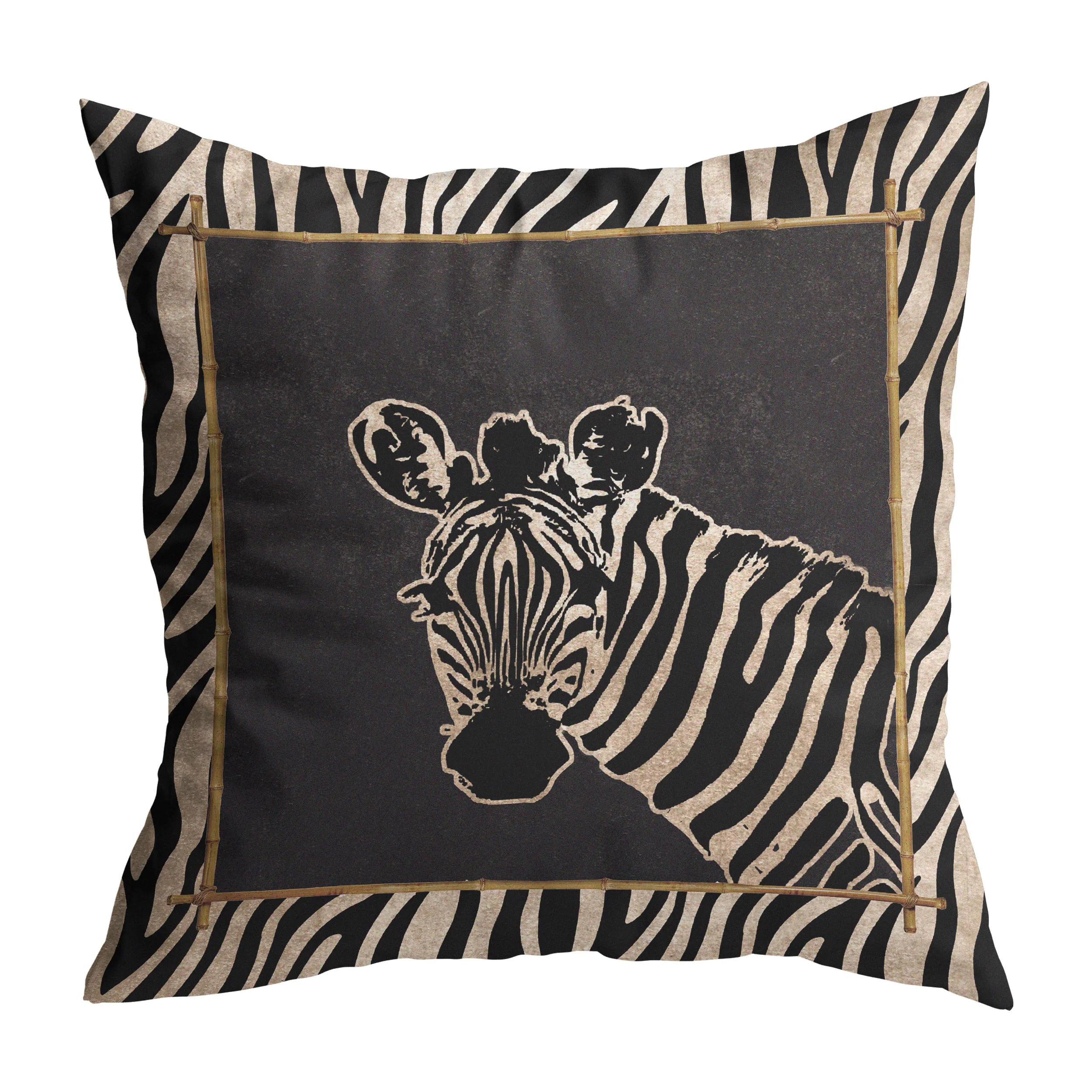 ALMOFADA ANIMAIS 2023 ZEBRA - Linha Animais 2023 - 