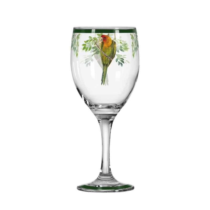 TACA DE VINHO GREEN PARROT - Linha Green Parrot - 