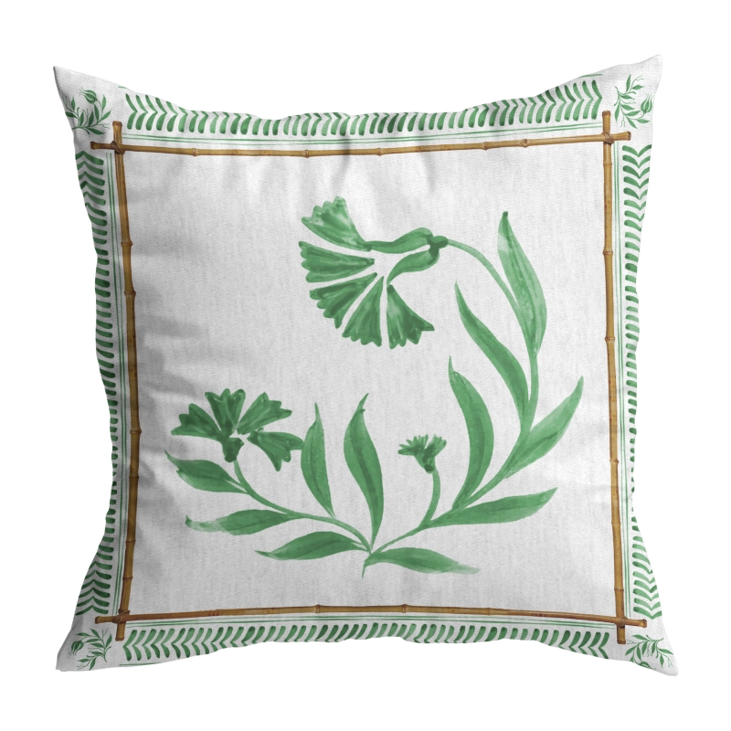 ALMOFADA COLORFUL HANDMADE VERDE 1 - Linha Colorful Handmade - 