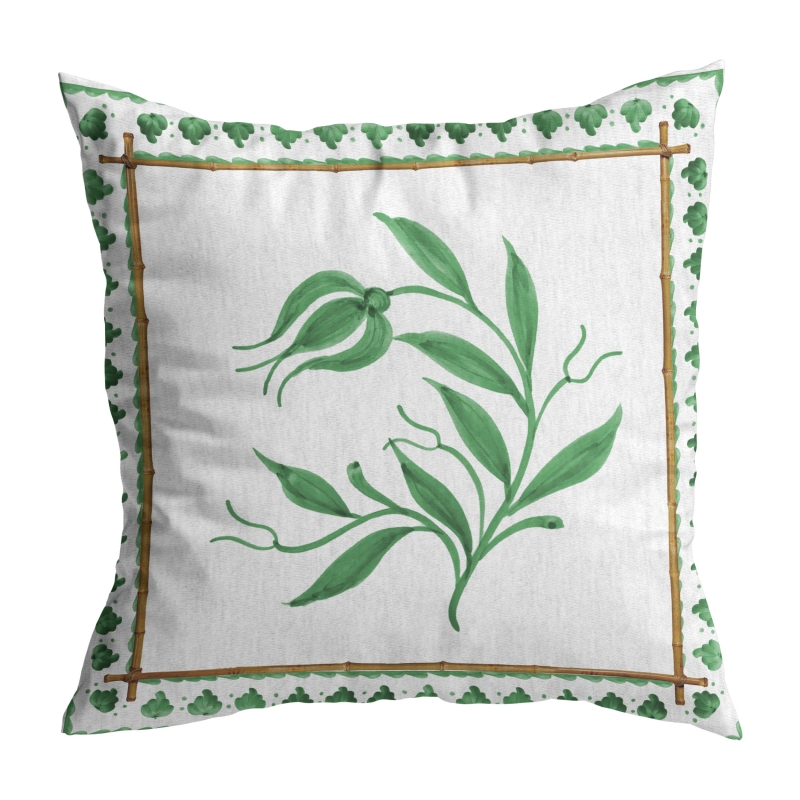 ALMOFADA COLORFUL HANDMADE VERDE 2 - Linha Colorful Handmade - 