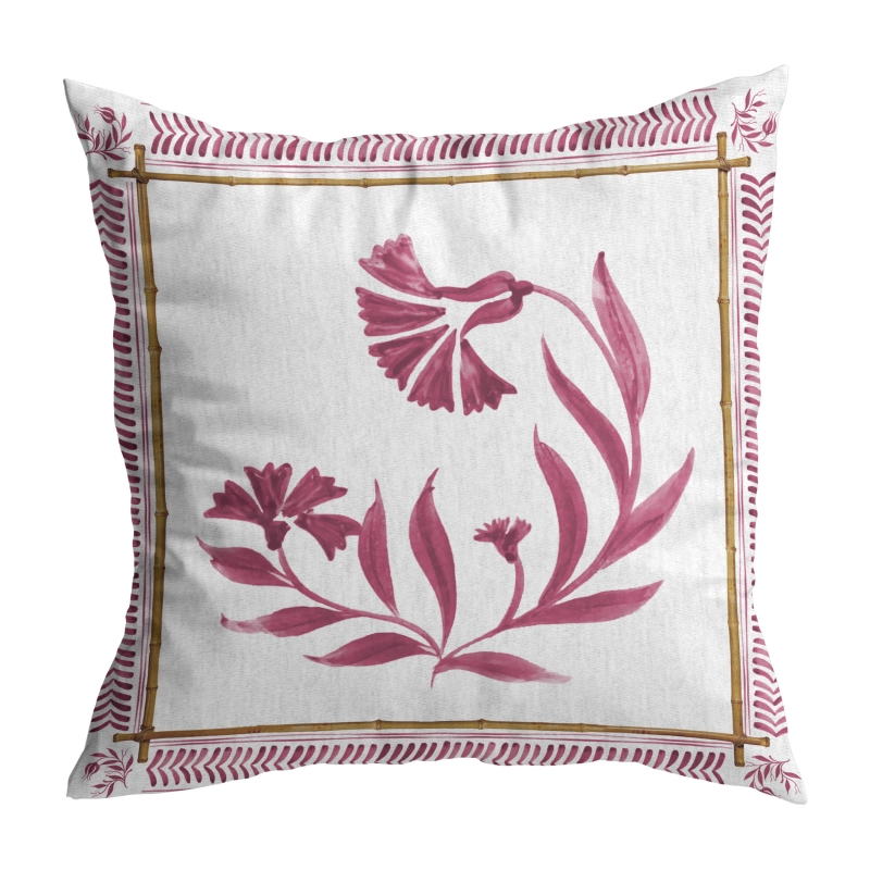 ALMOFADA COLORFUL HANDMADE ROSA 1 - Linha Colorful Handmade - 