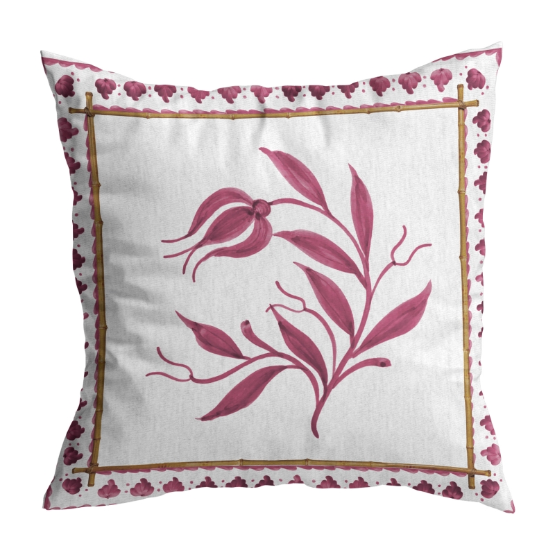 ALMOFADA COLORFUL HANDMADE ROSA 2 - Linha Colorful Handmade - 