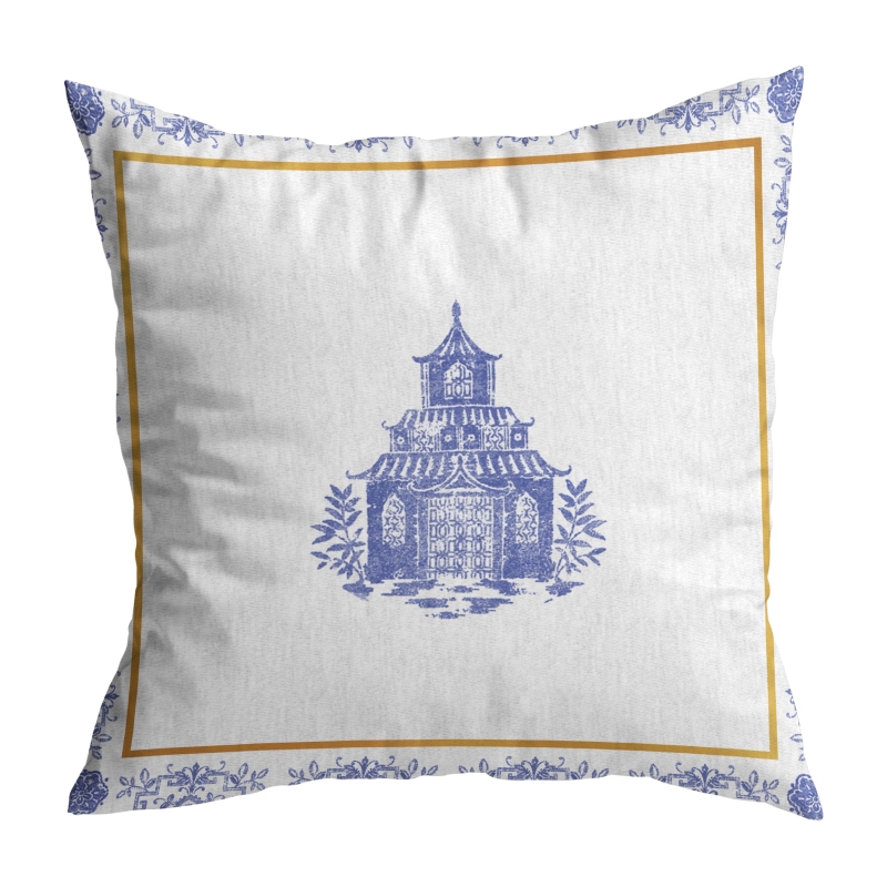 ALMOFADA MANDARIM BRANCO - Linha Mandarim - 