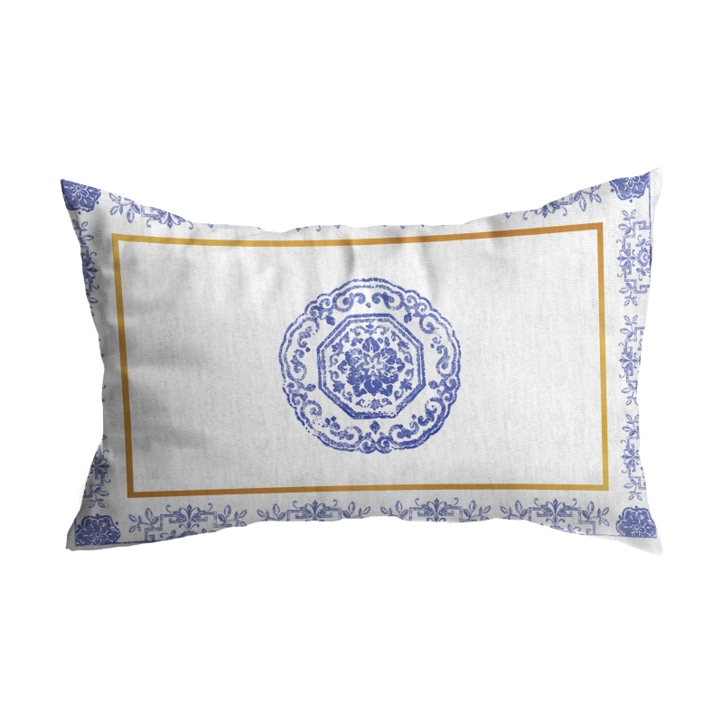 ALMOFADA RIM MANDARIM BRANCO - Linha Mandarim - 