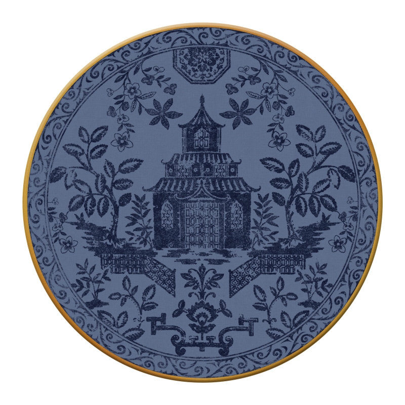 CONJ. CAPINHA JG AMERICANO MANDARIM AZUL - Linha Mandarim - 