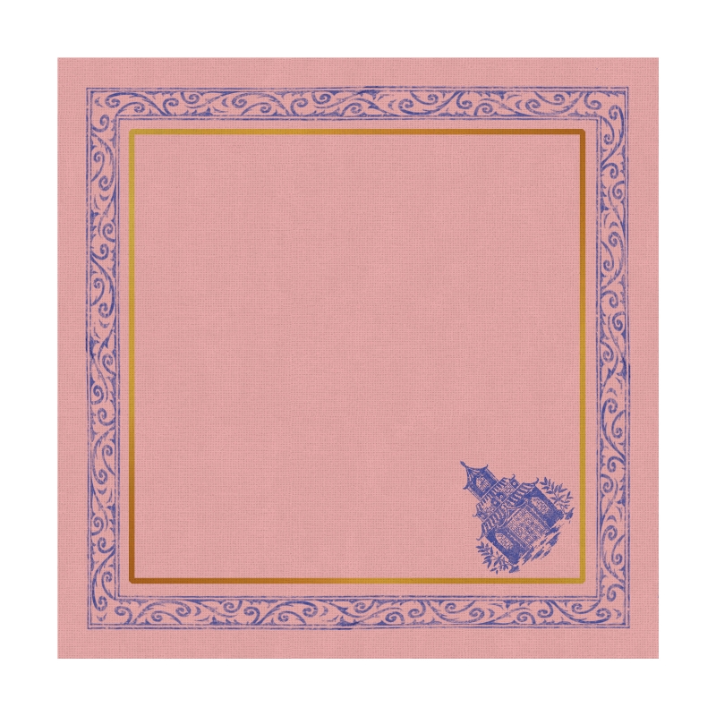 CONJ. GUARDANAPO MANDARIM ROSA - Linha Mandarim - 