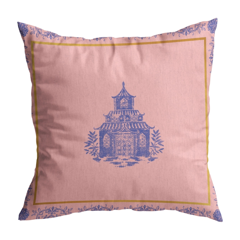 ALMOFADA MANDARIM ROSA - Linha Mandarim - 
