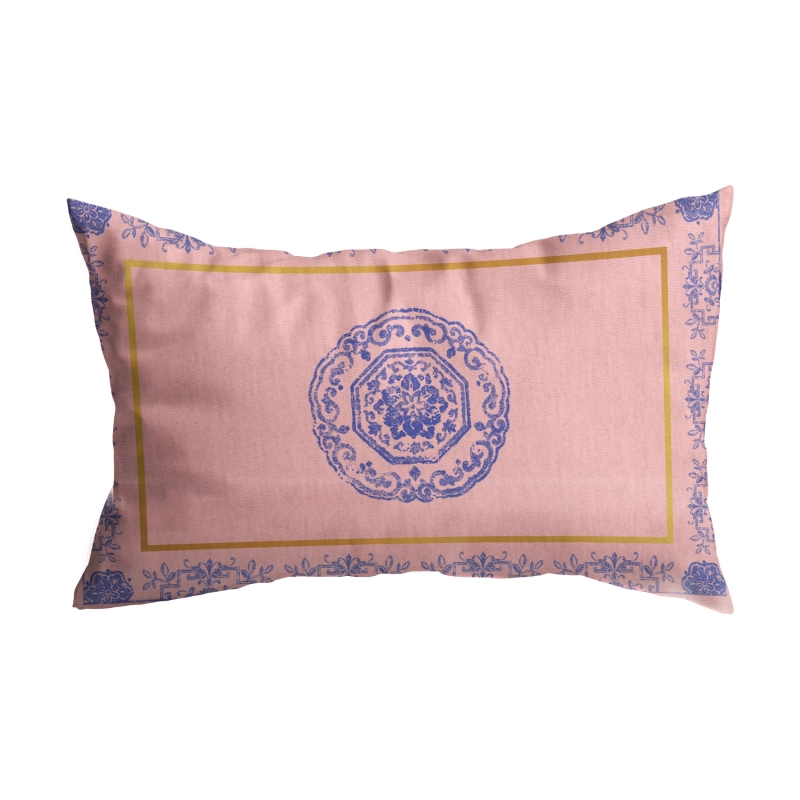 ALMOFADA RIM MANDARIM ROSA - Linha Mandarim - 
