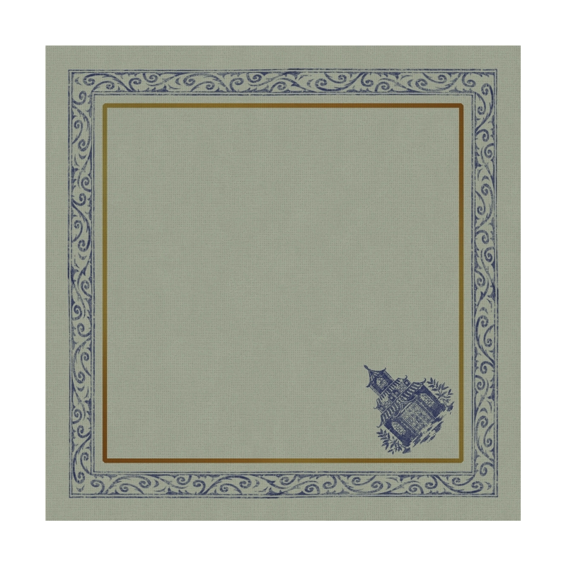 CONJ. GUARDANAPO MANDARIM VERDE - Linha Mandarim - 