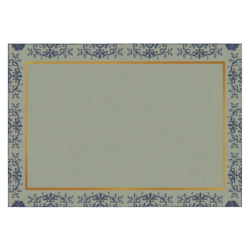CONJ. JOGO AMERICANO MANDARIM VERDE - Linha Mandarim - 