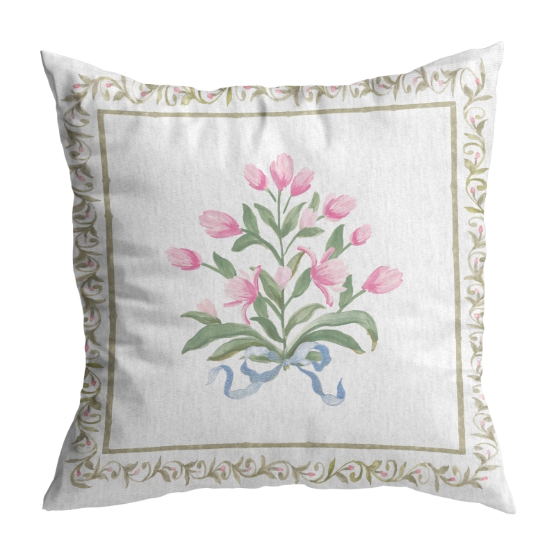 ALMOFADA DOLCE FIORE ROSA - Linha Dolce Fiore - 