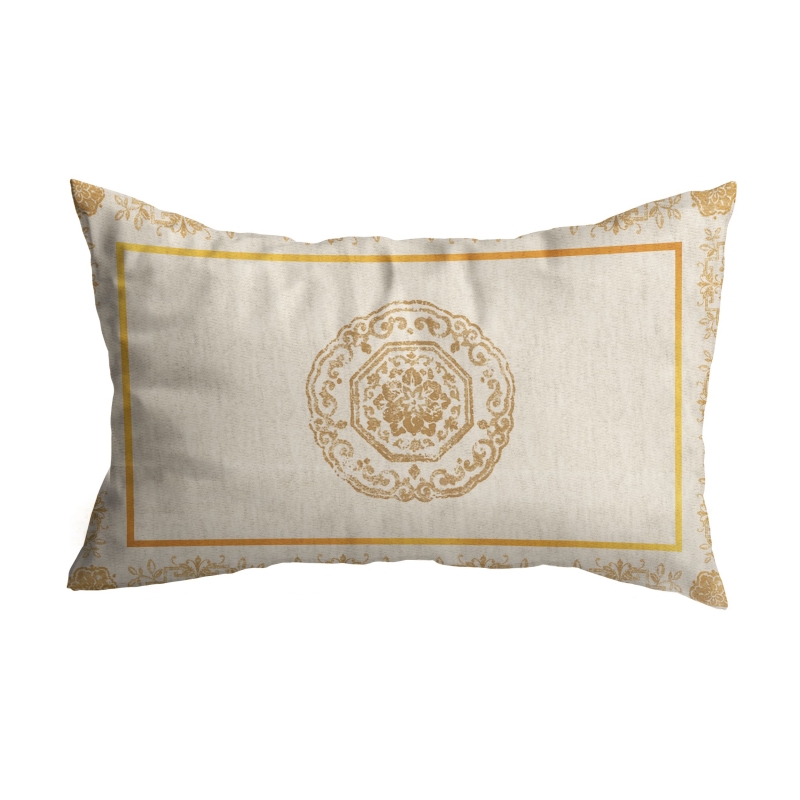 ALMOFADA RIM MANDARIM DOURADO - Linha Mandarim Dourado - 