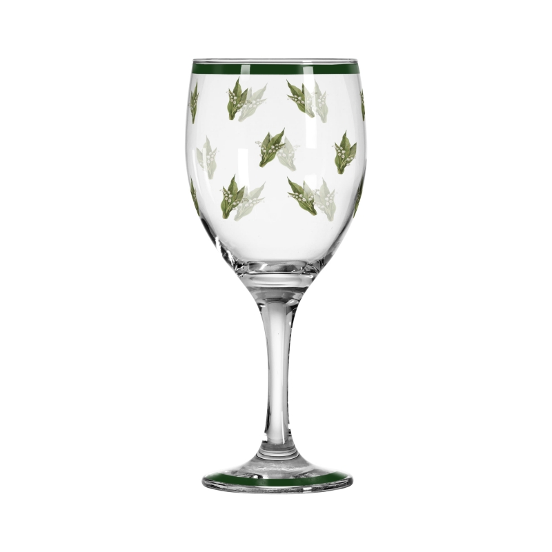TACA DE VINHO LILY OF THE VALEY - Linha Lily of The Valey - 