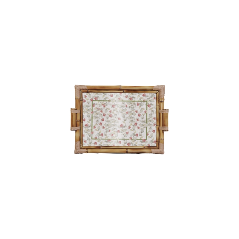 BANDEJA BAMBU DUPLA M BUNNY'S NOOK - Linha Bunny's Nook - HD - 