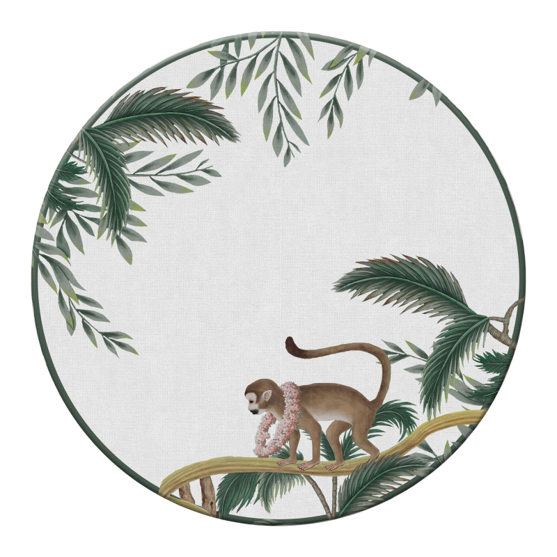 CONJ. CAPINHA JG AMERICANO PLAYFUL MONKEYS - Linha Playful Monkeys - 