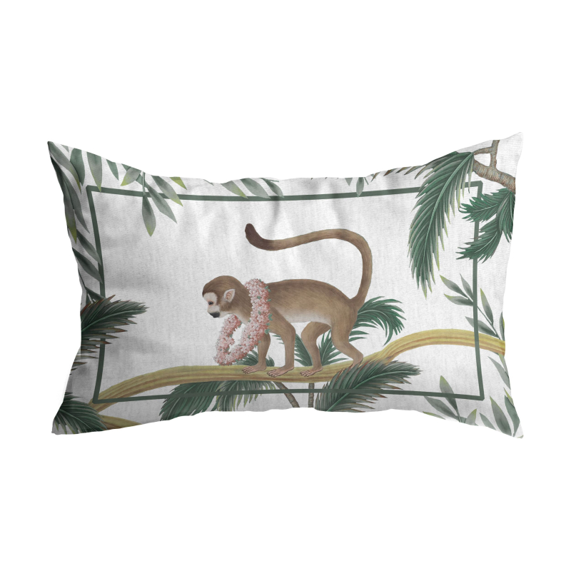 ALMOFADA RIM PLAYFUL MONKEYS - Linha Playful Monkeys - 