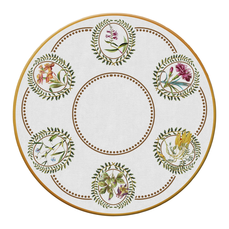 CONJ. CAPINHA JG AMERICANO ROYAL BLOOM - Linha Royal Bloom - 