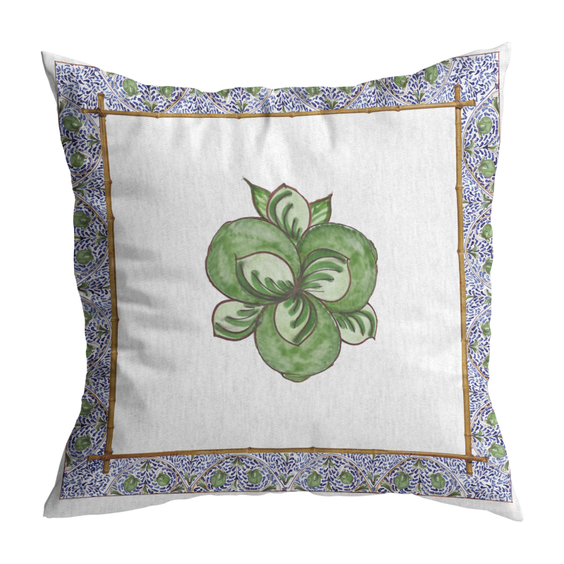 ALMOFADA GROVE LEMON VERDE - Linha Grove Lemon - HD - 