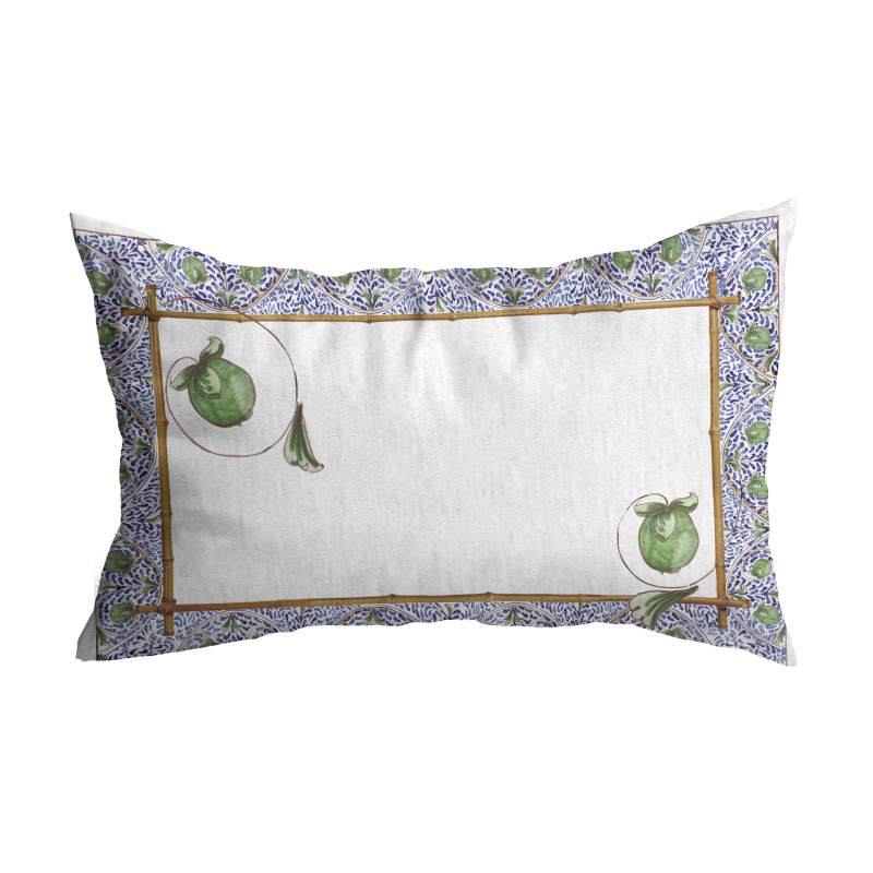 ALMOFADA RIM GROVE LEMON VERDE - Linha Grove Lemon - HD - 
