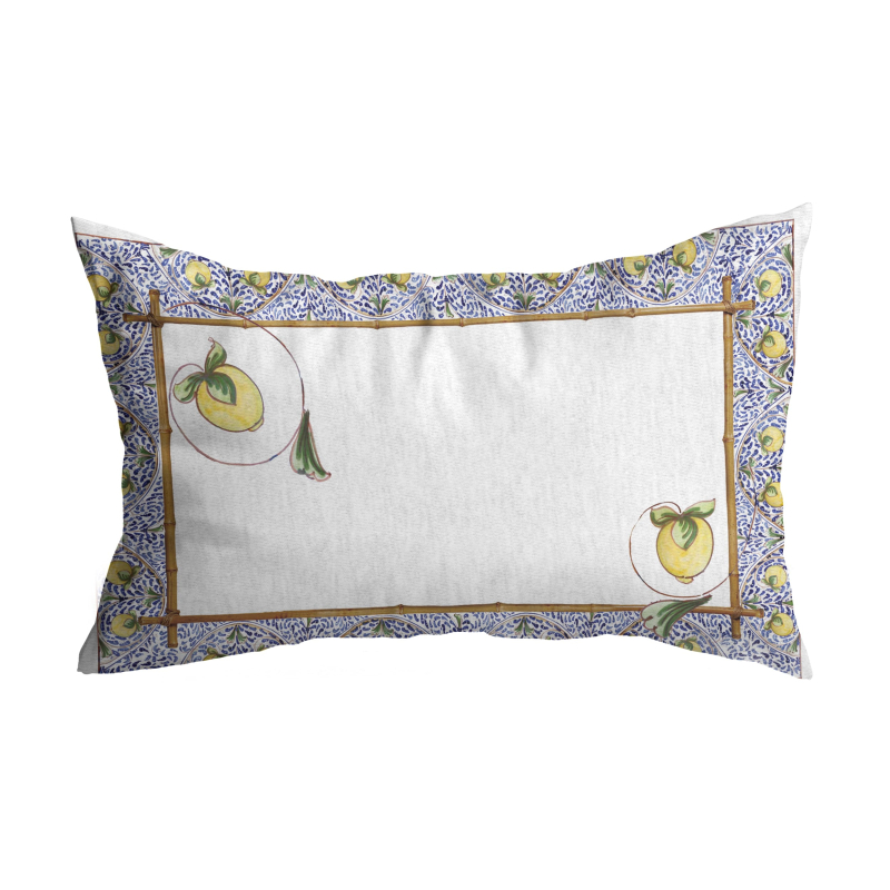 ALMOFADA RIM GROVE LEMON AMARELO - Linha Grove Lemon - HD - 