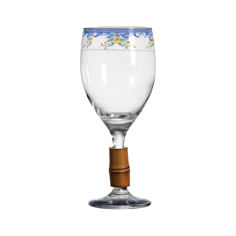 TACA DE VINHO PARROT PARADISE C/ BAMBU - Linha Parrot Paradise - HD - 