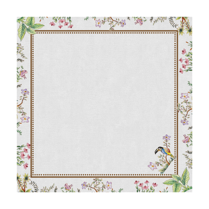 CONJ. GUARDANAPO ORIENT BLOOM - Linha Orient Bloom - 