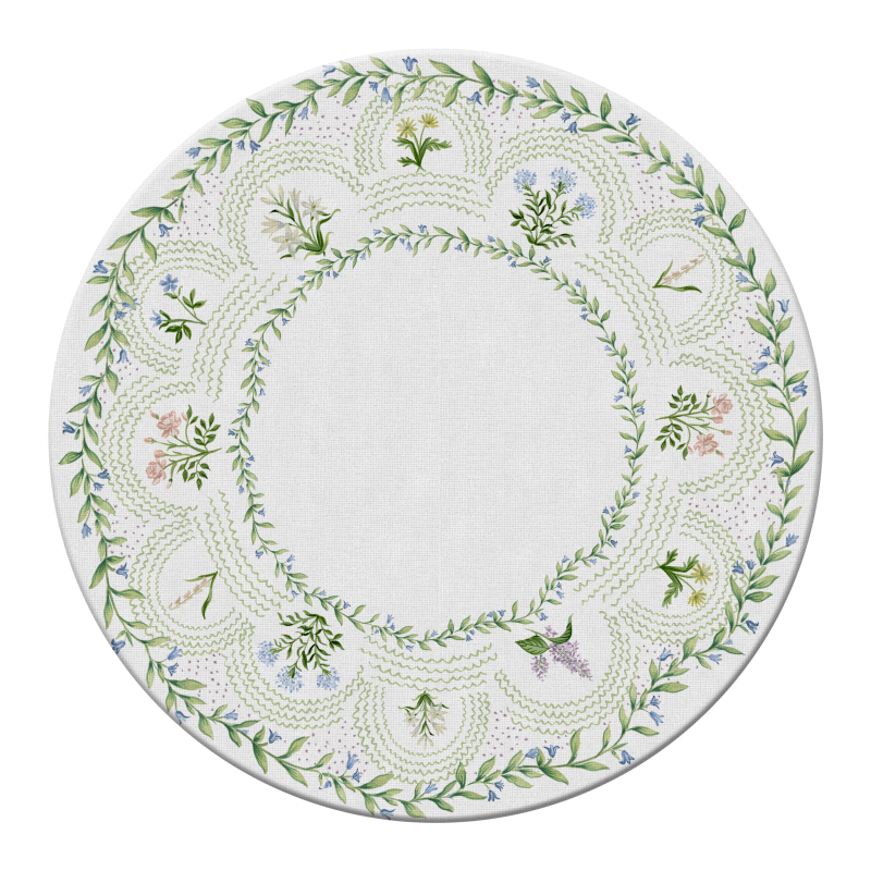 CONJ. CAPINHA JG AMERICANO SECRET GARDEN - Linha Secret Garden - 